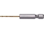 Сверло по металлу HSS-TiN 1,5 мм YATO YT-44750, DIN 338, HEX 1/4"