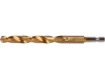 Сверло по металлу HSS-TiN 10,0 мм YATO YT-44772, DIN 338, HEX 1/4"
