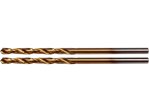 Сверло по металлу HSS-TiN 2,5 мм YATO YT-44633, DIN 338, 2 шт