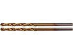 Сверло по металлу HSS-TiN 3,0 мм YATO YT-44635, DIN 338, 2 шт