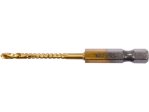Сверло по металлу HSS-TiN 3,0 мм YATO YT-44820, хвостовик HEX 1/4"