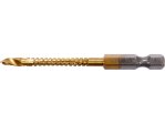 Сверло по металлу HSS-TiN 4,0 мм YATO YT-44821, хвостовик HEX 1/4"