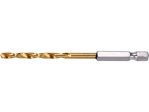 Сверло по металлу HSS-TiN 4,2 мм HEX 1/4" YATO YT-44758, DIN 338, 95 мм