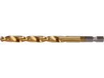 Сверло по металлу HSS-TiN 7 мм HEX 1/4" YATO YT-44766, длина 109 мм