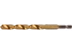 Сверло по металлу HSS-TiN 9,0 мм HEX 1/4" YATO YT-44770, DIN 338, 125 мм