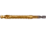 Сверло по металлу HSS-TiN 9,0 мм YATO YT-44827, хвостовик HEX 1/4"