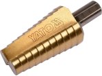 Сверло ступенчатое 20-30 мм YATO YT-44747, HSS TiN, 11 ступеней YT-44747