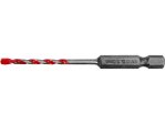 Сверло универсальное твердосплавное 3х85 мм HEX 1/4" YATO YT-44780