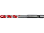 Сверло универсальное твердосплавное 6х85 мм HEX 1/4" YATO YT-44783