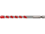 Сверло универсальное твердосплавное 8х100 мм HEX 1/4" YATO YT-44785