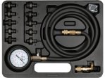 Тестер давления масла с адаптерами YATO YT-73031, 0-140 PSI, 12 предметов YT-73031