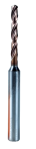 Сверло ц/х ф 0.75 мм монолитное твердосплавное с утолщ. хвост. ф2мм