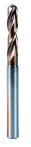 Сверло ц/х ф 3.0 мм монолитное твердосплавное 55/24 с покрытием TiXCo