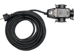 Удлинитель строительный YATO YT-8116, 10 м, 3 розетки, IP44 YT-8116