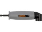 Угловой адаптер для шуруповерта STHOR 65844, 155 мм, 1/4" HEX, реверс