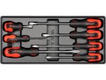 Вклад у шухляду з викрутками плоскими, 7 предметів YATO YT-5535