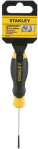 Викрутка плоска STANLEY "Cushion Grip" S/D SLOTTED: 2.5 X 60MM